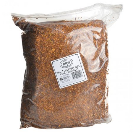 OHM Turkish Red Pipe Tobacco 5 Lb. Bag