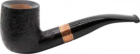 Rattray's Distillery 106 Sandblast Black Tobacco Pipe