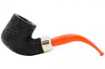 Peterson Halloween 2022 Sandblasted 01 Fishtail Tobacco Pipes