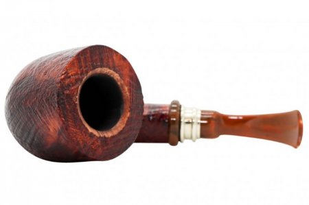 Neerup Classic Series Gr 2 Sandblast Bent Billiard Tobacco Pipe 101-4852