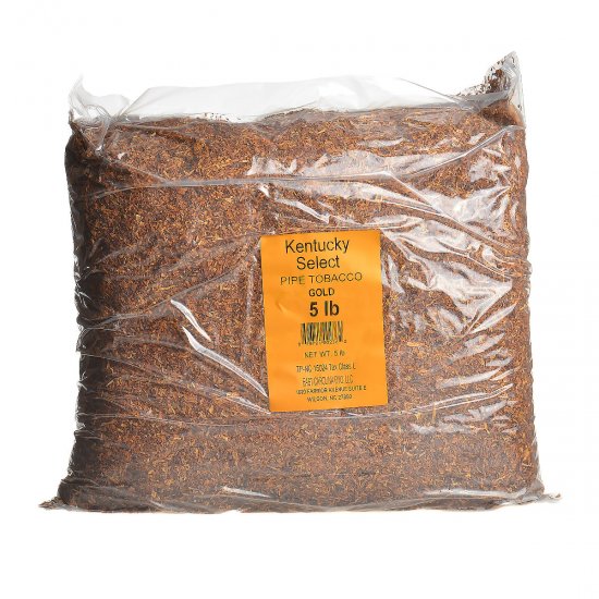 Kentucky Select Gold (Light) Pipe Tobacco 5 Lb. Bag