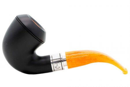 Rattray's Monarch 15 Black Smooth Tobacco Pipe