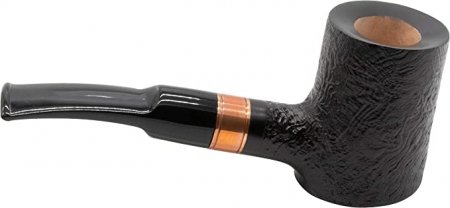 Rattray's Distillery 128 Sandblast Black Tobacco Pipe