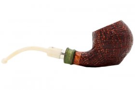 Luigi Viprati Pipa dell'anno 2015 Sandblast Tobacco Pipe 101-5496