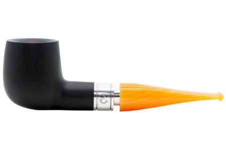 Rattray's Monarch 5 Black Smooth Tobacco Pipe