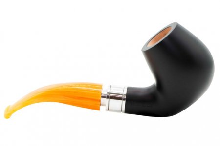 Rattray's Monarch 177 Black Smooth Tobacco Pipe