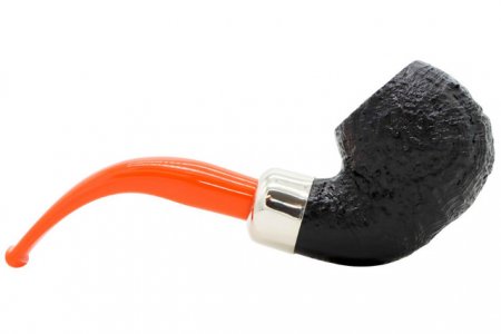 Peterson Halloween 2022 Sandblasted 03 Fishtail Tobacco Pipe