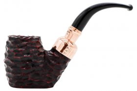 Peterson Christmas 2022 Copper Spigot Rustic 306 Fishtail Tobacco Pipes
