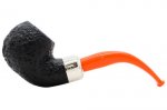 Peterson Halloween 2022 Sandblasted 03 Fishtail Tobacco Pipe