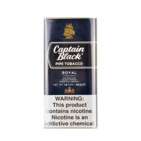 Captain Black Royal Pipe Tobacco 5 Pockets of 1.5 oz.