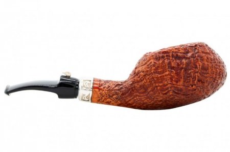 L'Anatra Sandblast Freehand Tobacco Pipe 101-4794