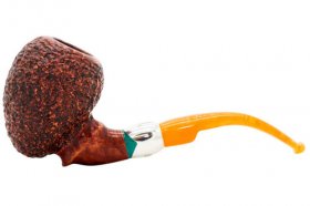 Luigi Viprati Dali 2012 Rustic Walnut Tobacco Pipe 101-5487