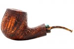 Neerup Basic Series Gr 2 Sandblast Bent Billiard Tobacco Pipe 101-5206