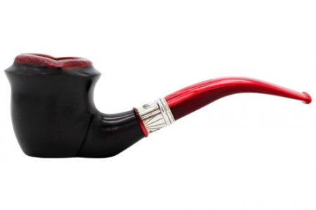 Luigi Viprati Dali 2011 Smooth Black Tobacco Pipe 101-5484