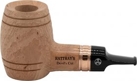 Rattray's Devil's Cut 130 Sandblast Natural Tobacco Pipe