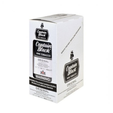 Captain Black Original Pipe Tobacco 5 Pockets of 1.5 oz.