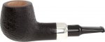 Rattray's Chubby Jackey Silver Tobacco PipeSandblast