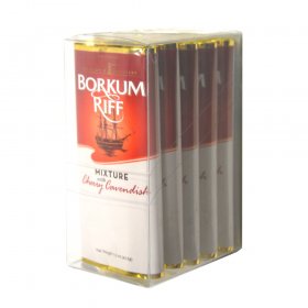 Borkum Riff Cherry Cavendish Pipe Tobacco 5 Pockets of 1.5 oz.