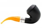 Rattray's Monarch 15 Black Smooth Tobacco Pipe