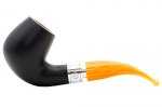 Rattray's Monarch 177 Black Smooth Tobacco Pipe