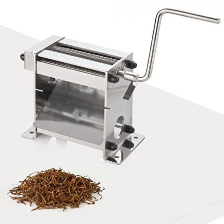 TC-100 Tobacco Cutter. Cutting Width 0.8mm.Grinder Crusher Shredder Cutting Machine for Fine Cut from Tobacco Leaves. Make your own cigarette tobacco. By EUROTABAK