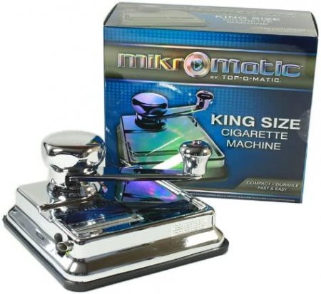 Mikromatic King Size Cigarette Tube Injector Machine by Top-O-Matic