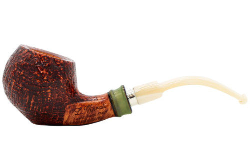 Luigi Viprati Pipa dell\'anno 2015 Sandblast Tobacco Pipe 101-5496