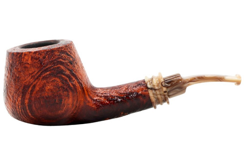 Neerup Classic Series Gr 2 Sandblast Brandy Tobacco Pipe 101-4837