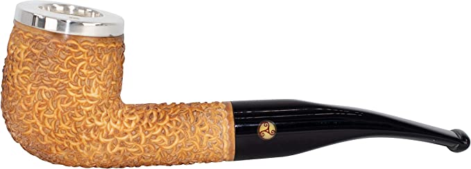 Rattray\'s Meerschaum Silver Cap Carved Tobacco Pipe 100-1296