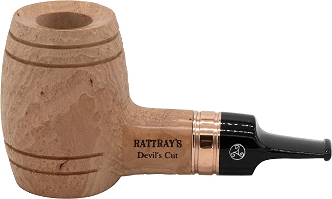 Rattray\'s Devil\'s Cut 130 Sandblast Natural Tobacco Pipe